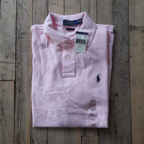 Polo Ralph Lauren Other - NWT! Mens Ralph Lauren Polo bath pink polo shirt!